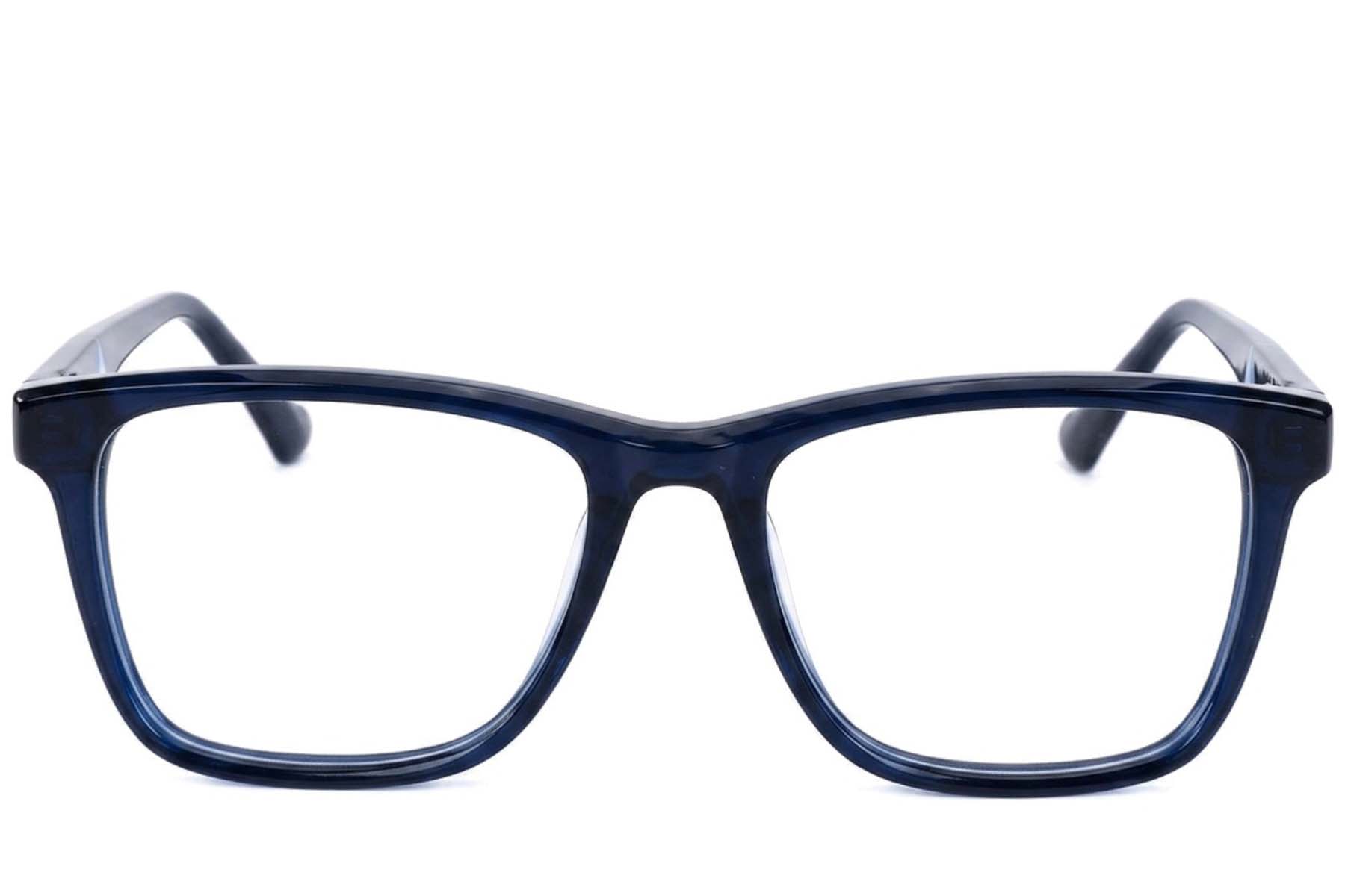 BS2607-0921_Blue_Rectangular_Acetate_Glasses-front