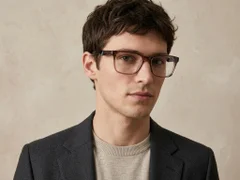 BS2607-0922_Brown_Rectangular_Acetate_Glasses-tryon_male
