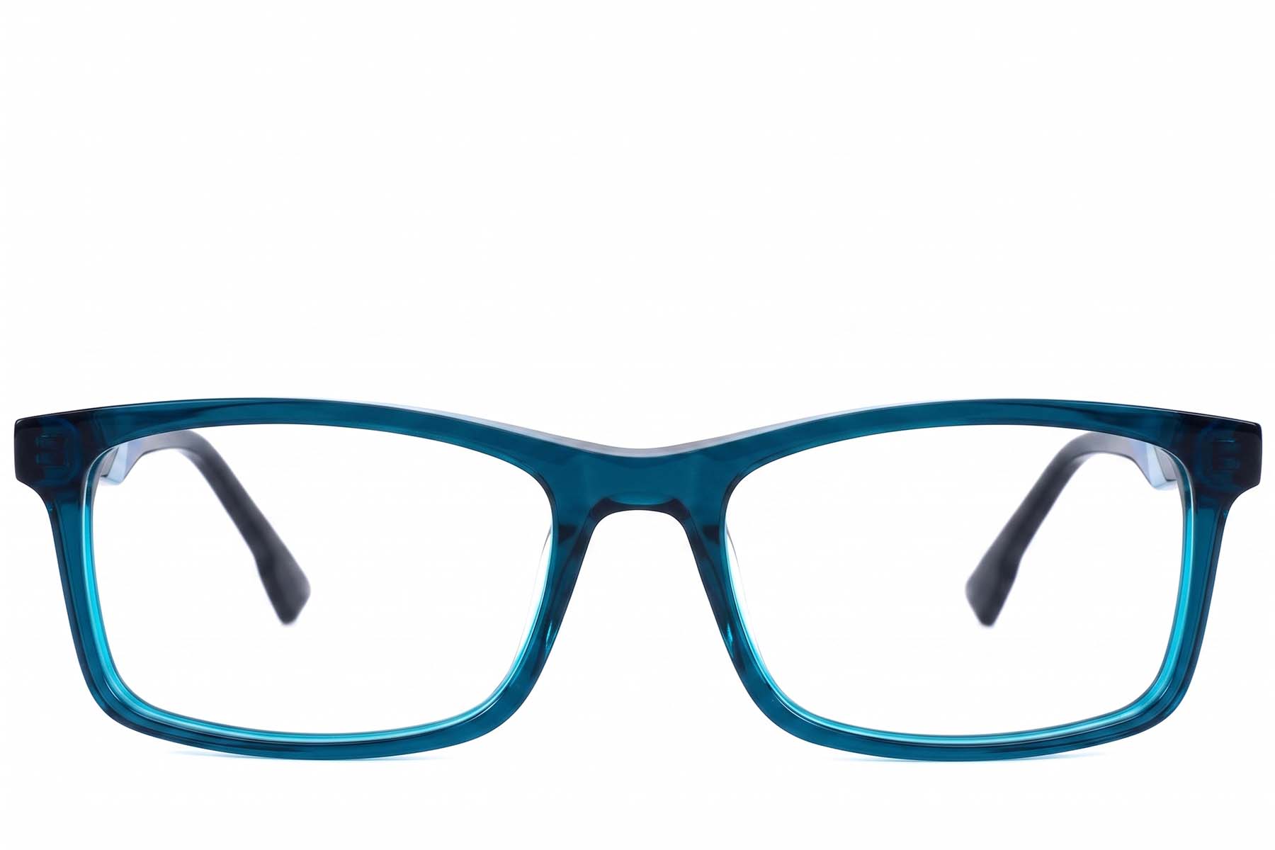BS2607-0924_Blue_Rectangular_Acetate_Glasses-front