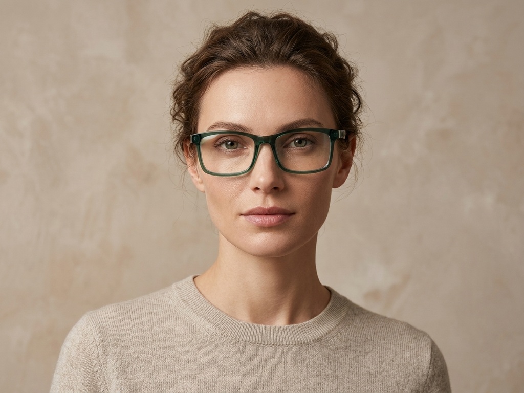 BS2607-0925_Green_Rectangular_Acetate_Glasses-tryon_female