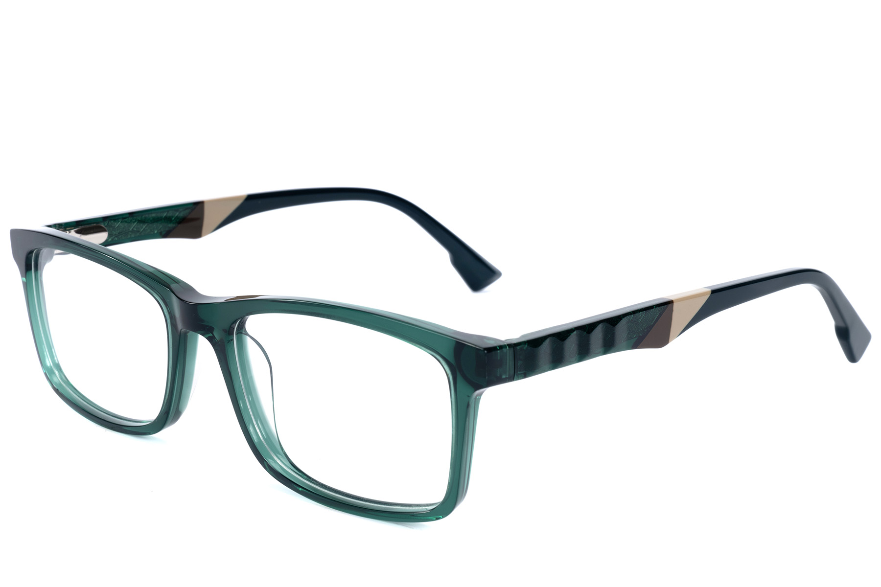 BS2607-0925_Green_Rectangular_Acetate_Glasses_corner