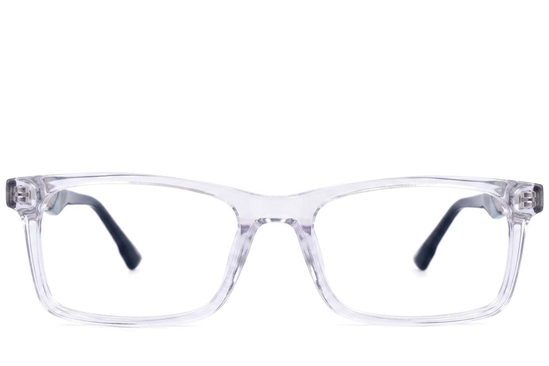 BS2607-0927_Transparent_Rectangular_Acetate_Glasses-front