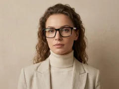 BS2607-0928_Black_Rectangular_Acetate_Glasses-tryon_female