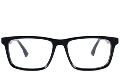BS2607-0928_Black_Rectangular_Acetate_Glasses_front