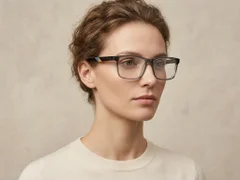 BS2607-0931_Brown_Rectangular_Acetate_Glasses-tryon_female