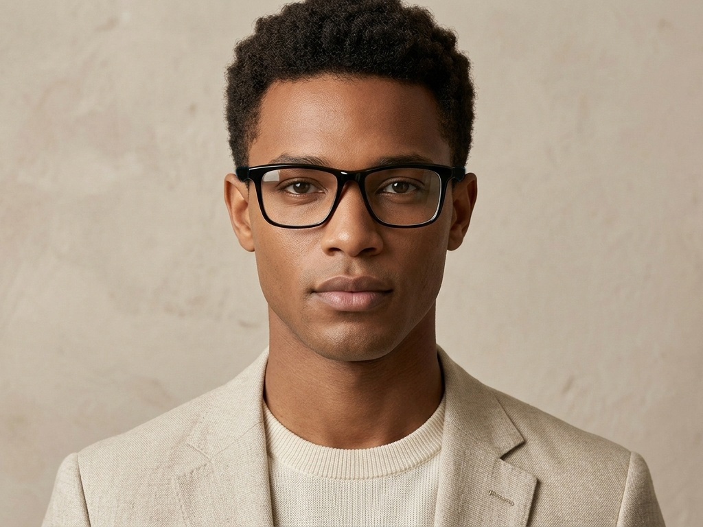 BS2607-0933_Black_Rectangular_Acetate_Glasses-tryon_male