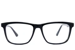 BS2607-0933_Black_Rectangular_Acetate_Glasses_front
