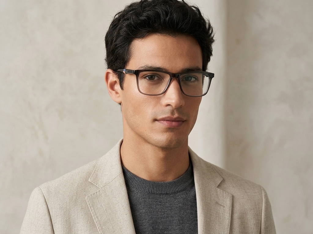 BS2607-0937_Brown_Rectangular_Acetate_Glasses-tryon_male