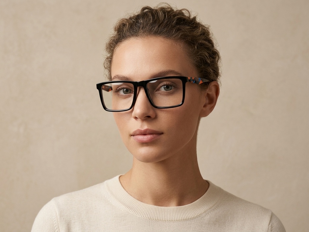 BS2607-0938_Black_Aviator_Acetate_Glasses-tryon_female