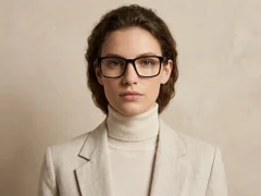 BS2607-0943_Black_Rectangular_Acetate_Glasses-tryon_female