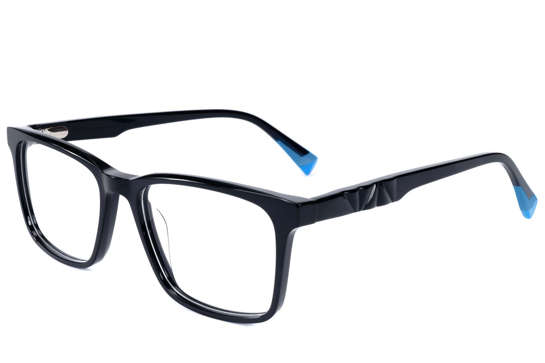 BS2607-0943_Black_Rectangular_Acetate_Glasses_corner