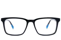 BS2607-0943_Black_Rectangular_Acetate_Glasses_front