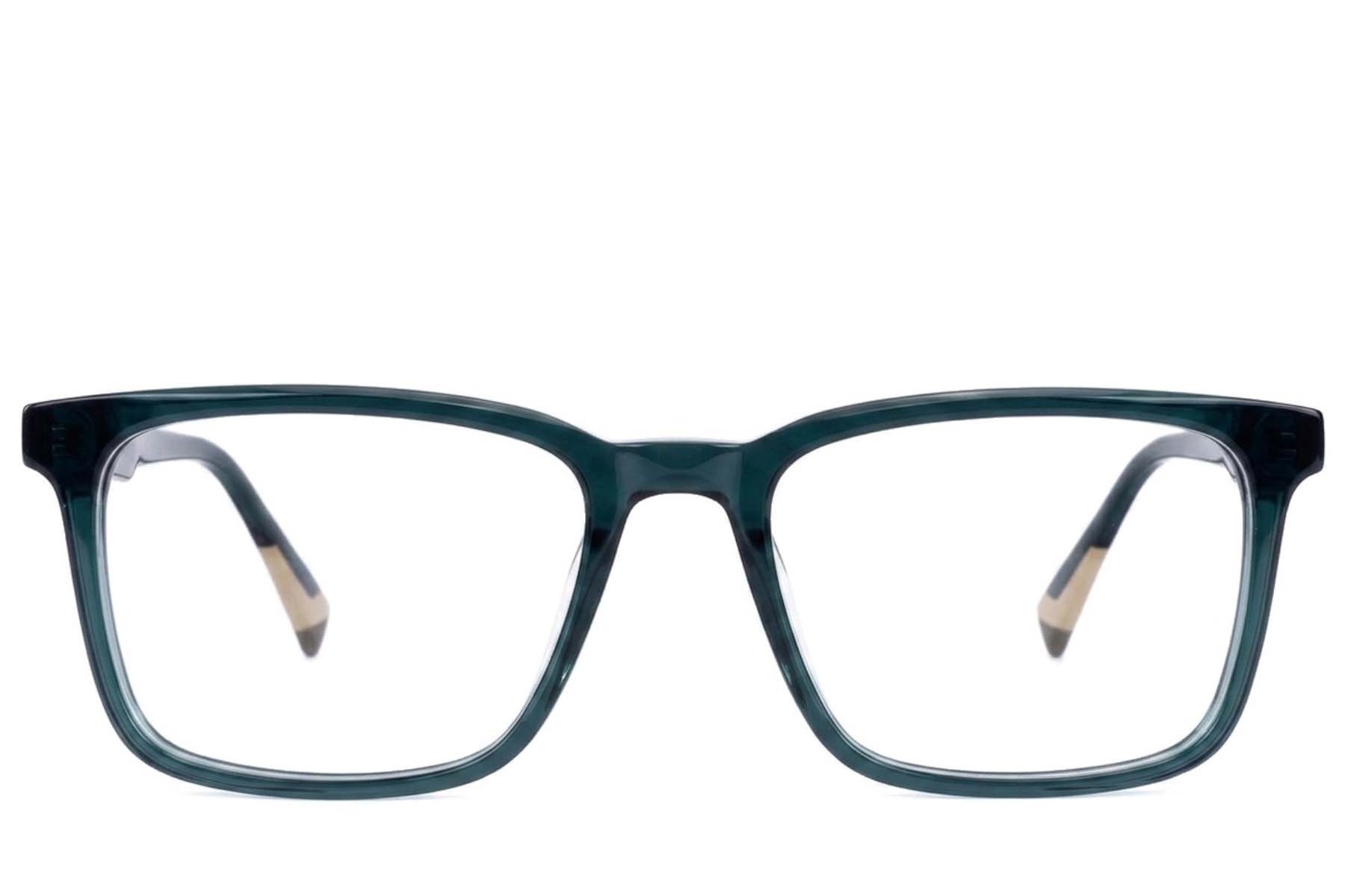 BS2607-0944_Green_Rectangular_Acetate_Glasses-front