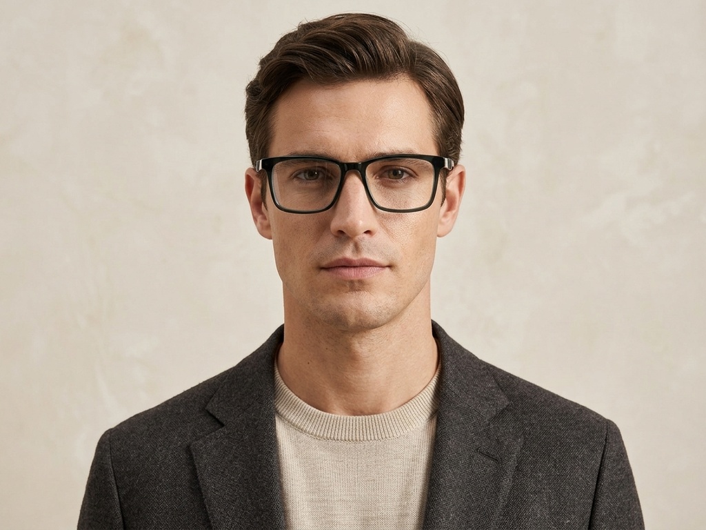 BS2607-0944_Green_Rectangular_Acetate_Glasses-tryon_male