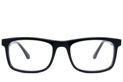 BS2607-0953_Black_Rectangular_Acetate_Glasses_front