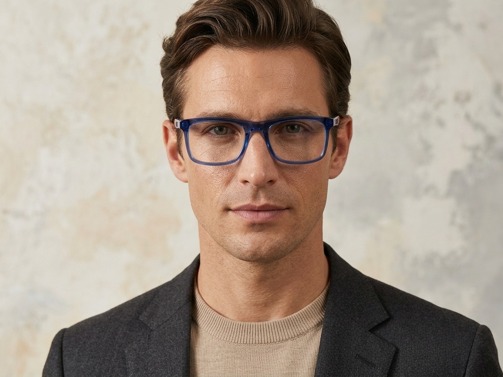 BS2607-0956_Blue_Rectangular_Acetate_Glasses-tryon_male