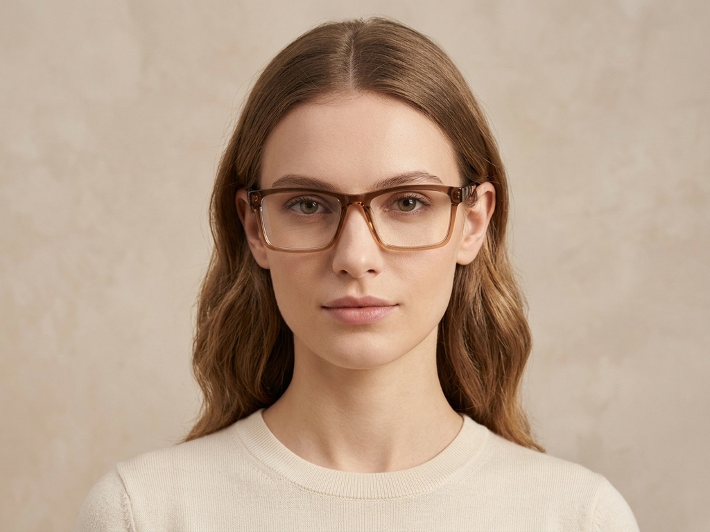 BS2607-0961_Brown_Rectangular_Acetate_Glasses-tryon_female