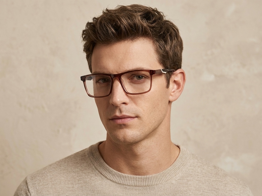 BS2607-0975_Brown_Rectangular_Acetate_Glasses-tryon_male