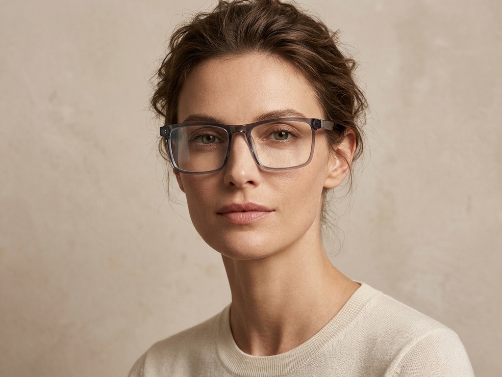 BS2607-0977_Grey_Rectangular_Acetate_Glasses-tryon_female