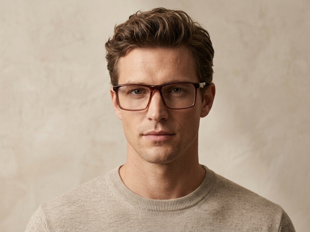 BS2607-0979_Brown_Rectangular_Acetate_Glasses-tryon_male