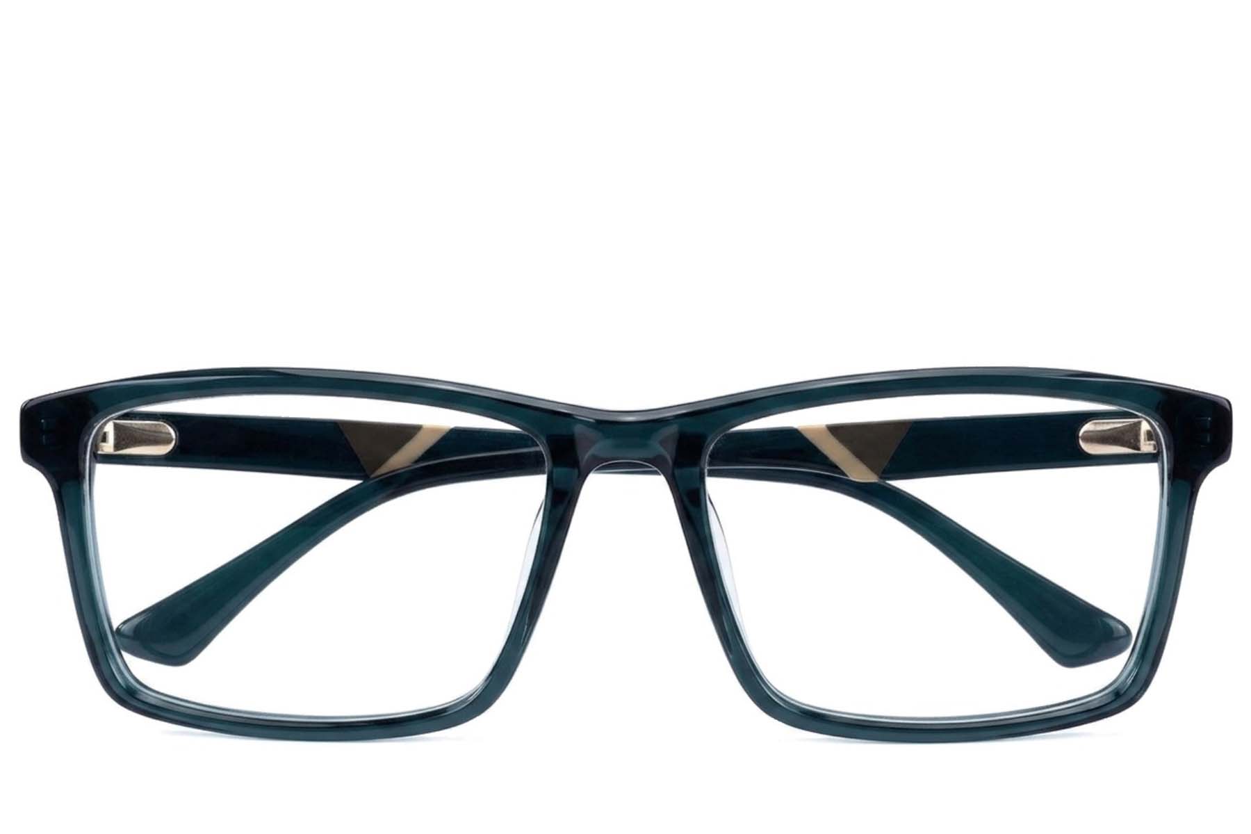 BS2607-0983_Green_Rectangular_Acetate_Glasses-front