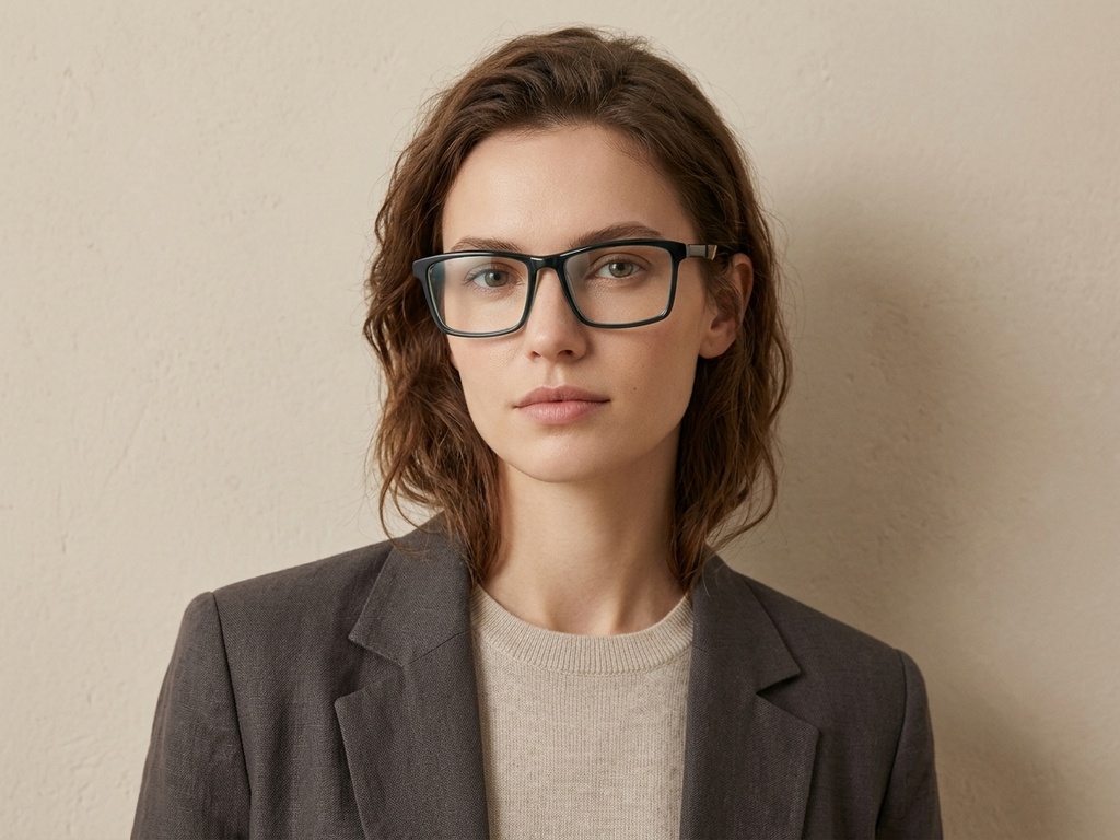 BS2607-0983_Green_Rectangular_Acetate_Glasses-tryon_female