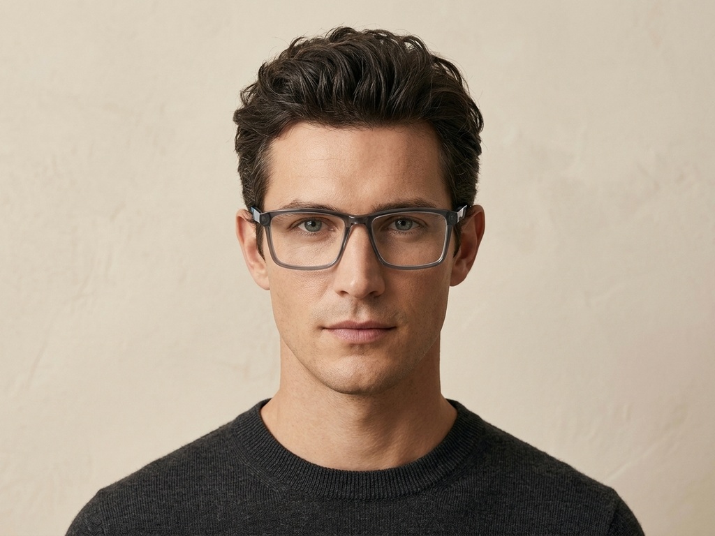 BS2607-0984_Grey_Rectangular_Acetate_Glasses-tryon_male