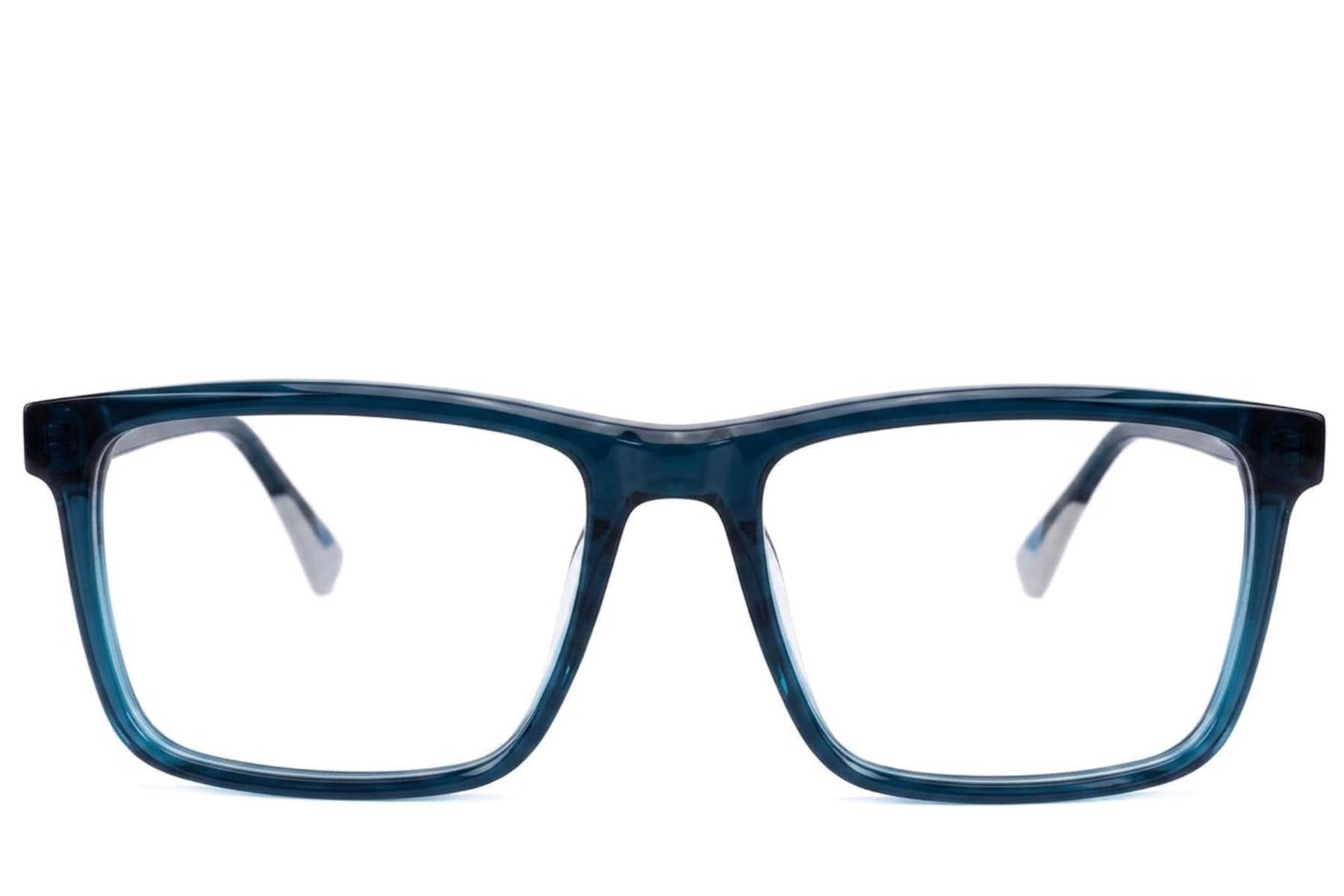 BS2607-0994_Blue_Rectangular_Acetate_Glasses-front