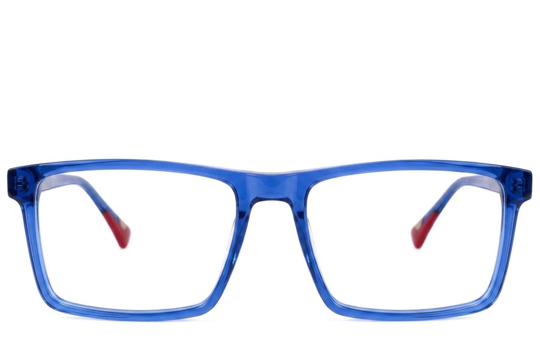 BS2607-1000_Blue_Rectangular_Acetate_Glasses-front
