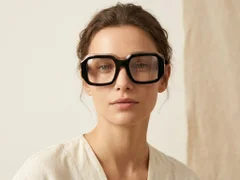 BS2607-1003_Black_Rectangular_Acetate_Glasses-tryon_female