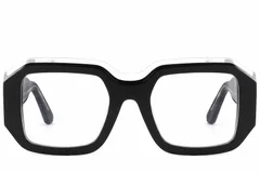 BS2607-1003_Black_Rectangular_Acetate_Glasses_front