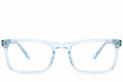 BS2607-1005_Blue_Rectangular_Acetate_Glasses_front