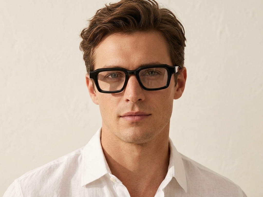 BS2607-1006_Black_Rectangular_Acetate_Glasses-tryon_male
