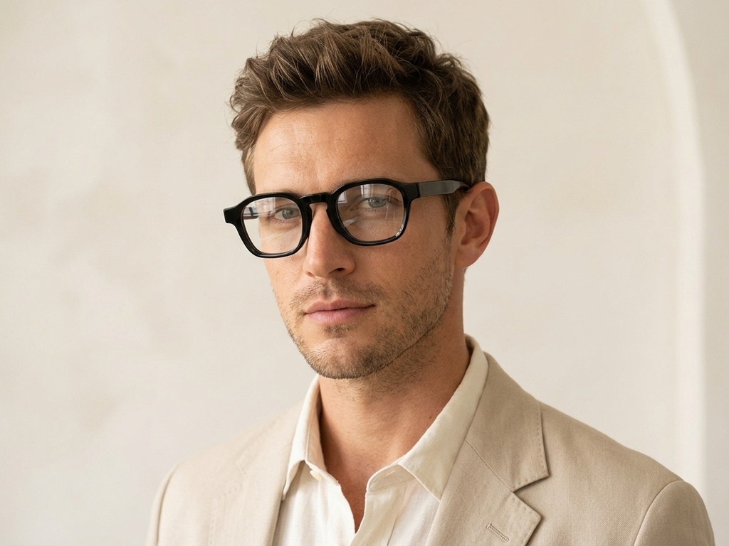 BS2607-1026_Black_Rectangular_Acetate_Glasses-tryon_male