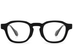 BS2607-1026_Black_Rectangular_Acetate_Glasses_front