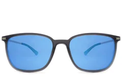 BS420-0458_Grey_Rectangular_Ultem_Clip-on Sunglasses_front