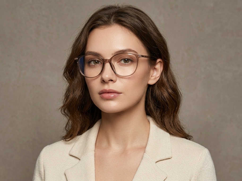 BS423-0274_Brown_Oval_TR90_Glasses-tryon_female