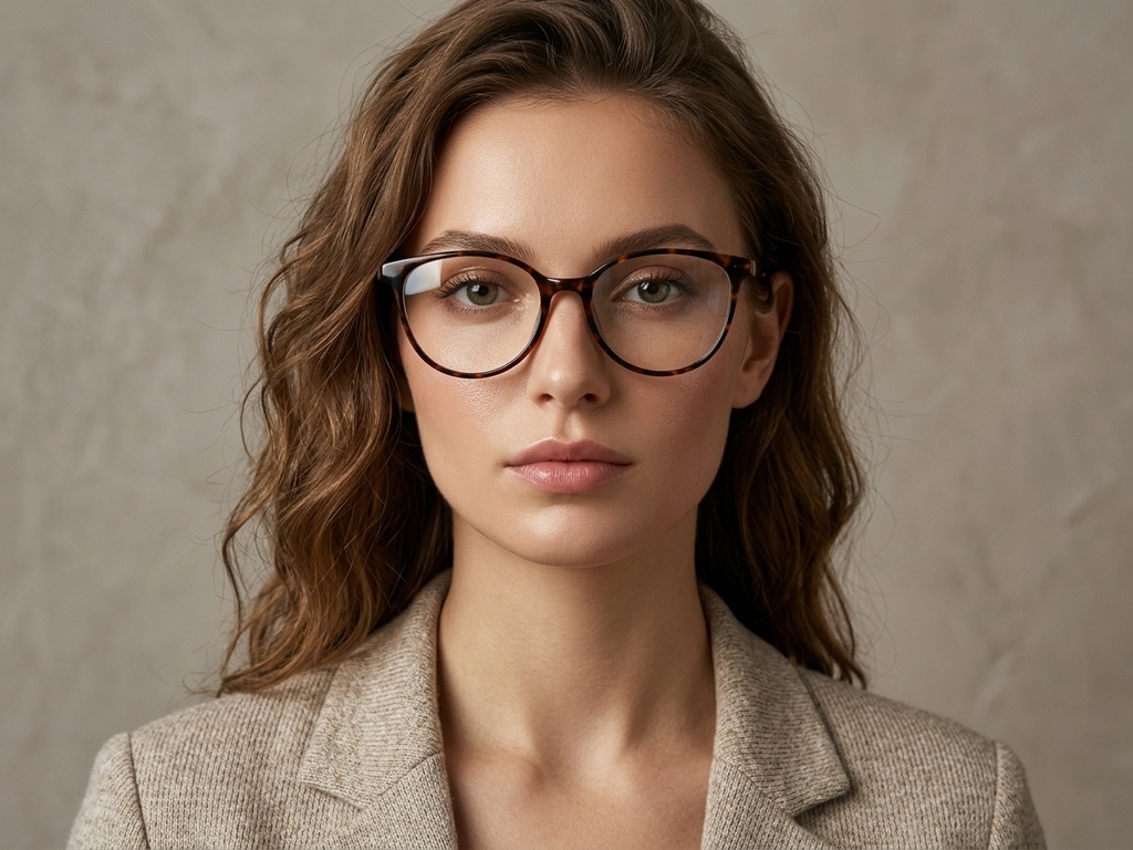 BS423-0283_Tortoiseshell_Oval_TR90_Glasses-tryon_female