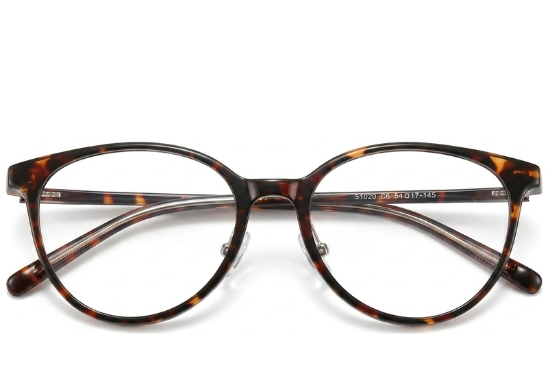 BS423-0283_Tortoiseshell_Oval_TR90_Glasses_front
