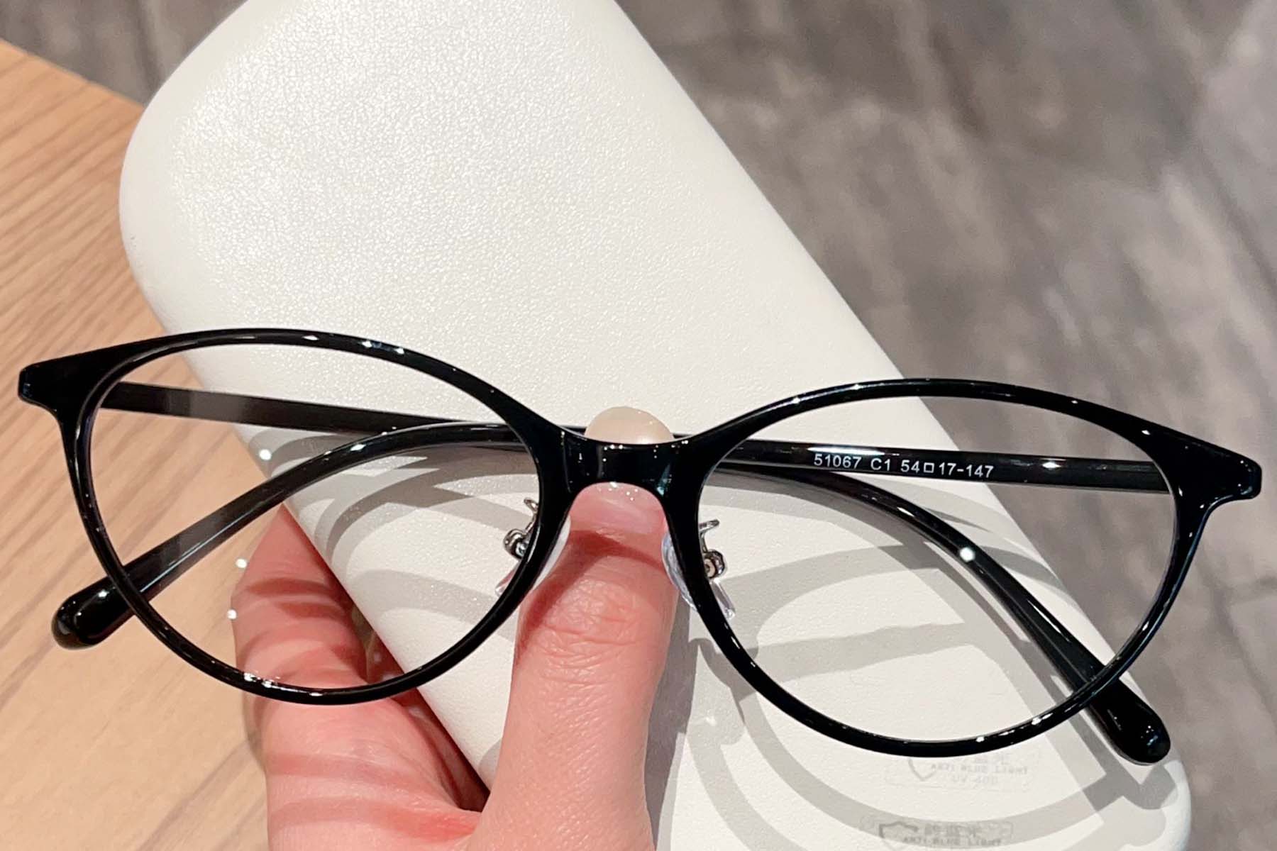 BS423-0290_Black_Butterfly_TR90_Glasses_front