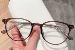 BS423-0305_Brown_Oval_Acetate_Glasses_front