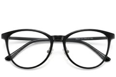 BS423-0311_Black_Oval_Acetate_Glasses_front