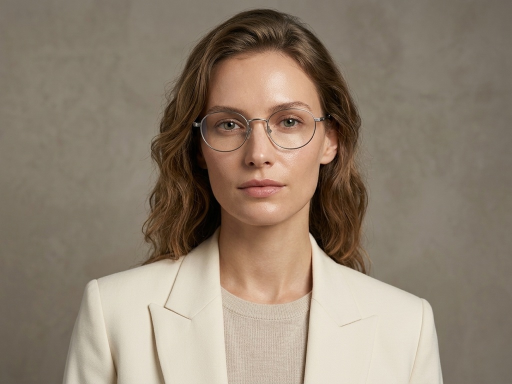 BS423-0320_Silver_Oval_Titanium_Glasses-tryon_female