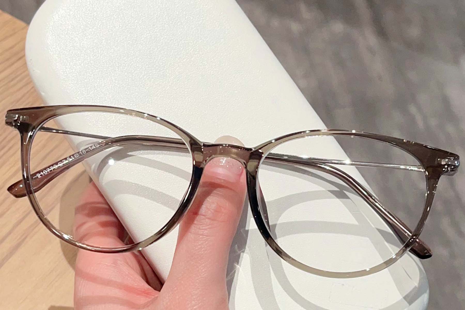 BS423-0334_Green_Oval_TR90_Glasses_front