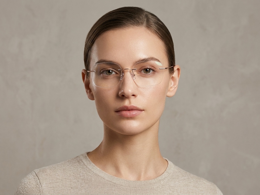 BS423-0339_Pink_Invisible_Titanium_Glasses-tryon_female