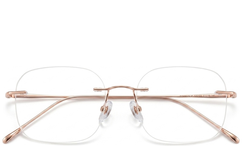 BS423-0339_Pink_Invisible_Titanium_Glasses_front