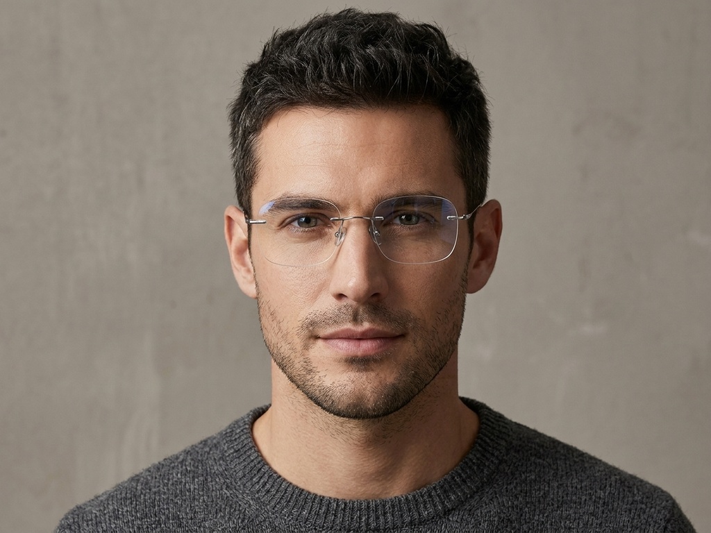 BS423-0340_Silver_Invisible_Titanium_Glasses-tryon_male