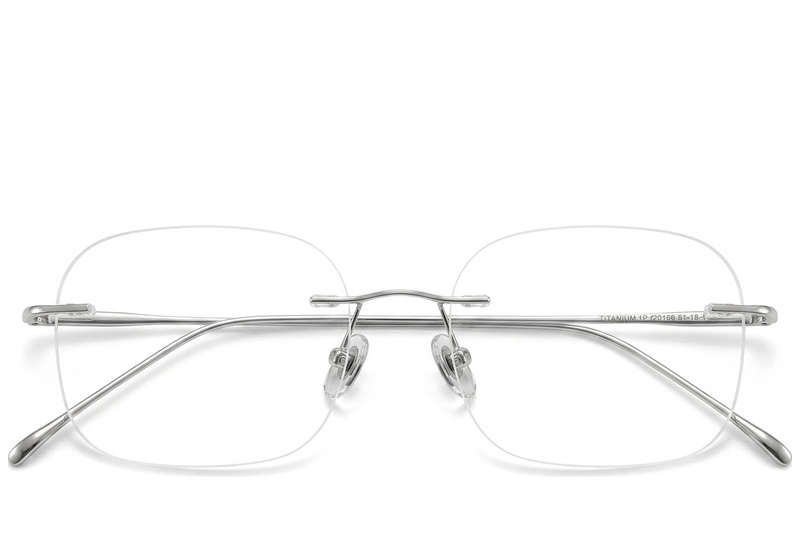 BS423-0340_Silver_Invisible_Titanium_Glasses_front
