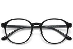 BS423-0356_Black_Oval_TR90_Glasses_front
