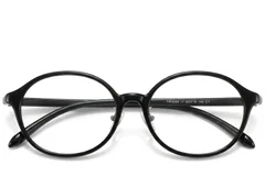 BS423-0362_Black_Oval_TR90_Glasses_front